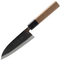 Moritaka Santoku 130 mm Handgeschmiedet Allroundkochmesser